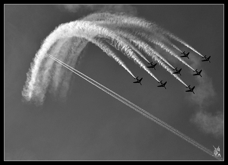 Meeting la Ferté Alais 2012 - Patrouille de France fumigene