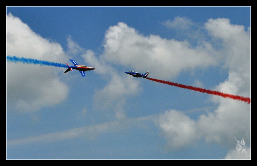 Meeting la Ferté Alais 2012 - Patrouille de France - Kiss