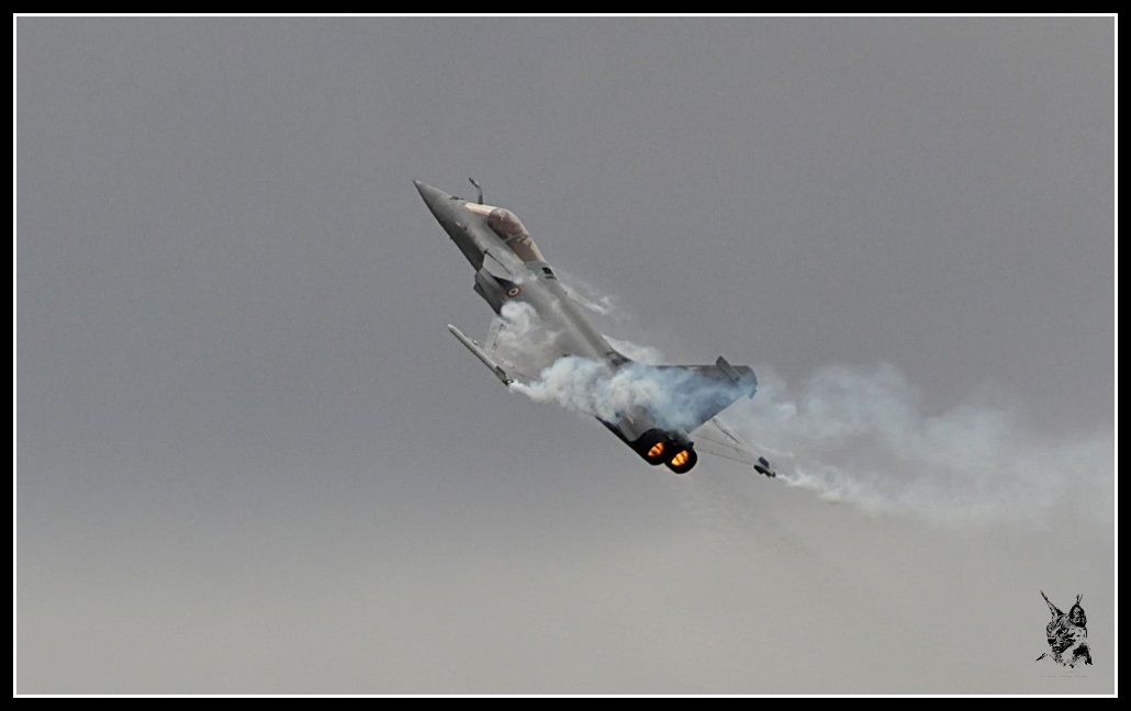 Salon du Bourget Paris Airshow 2013 - Dassault Rafale en vol