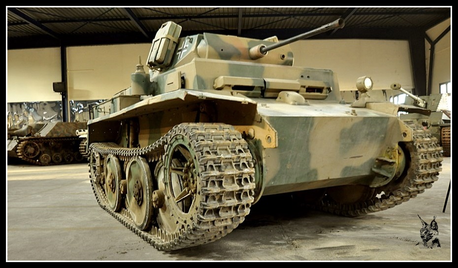 Musée des blindés de Saumur - Char Allemand Panzer II