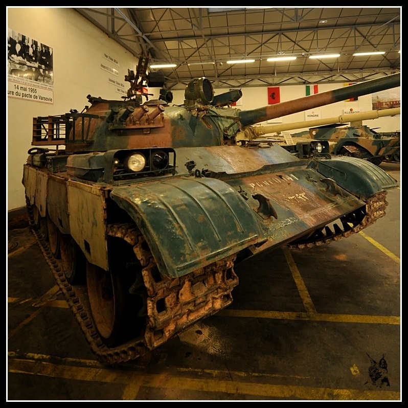 Char soviétique T-55 - Musée des blindés de Saumur