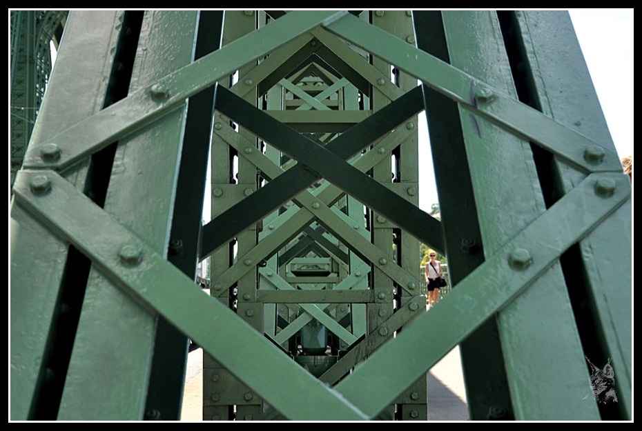 Budapest - Szabadság híd (Détail)