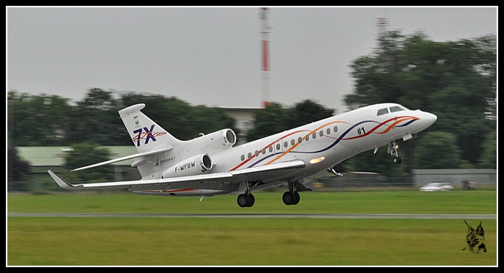 Salon du Bourget Paris Airshow 2013 - Dassault Falcon 7X