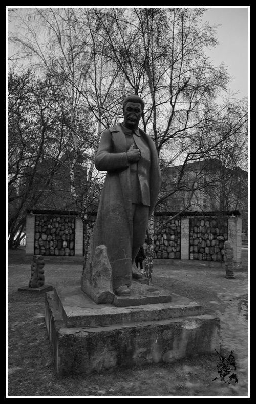 Moscou - Le Parc aux statues déboulonnées - Monument aux victimes de Staline et du Communisme