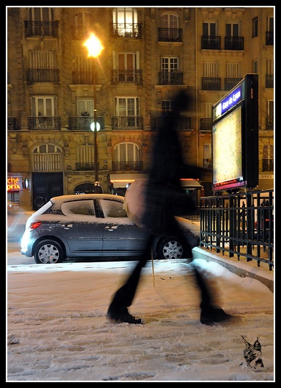 neige à paris le 12 mars 2013